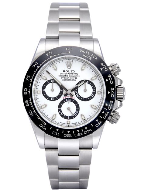 rolex cosmograph daytona schwarz neu|rolex daytona panda price chart.